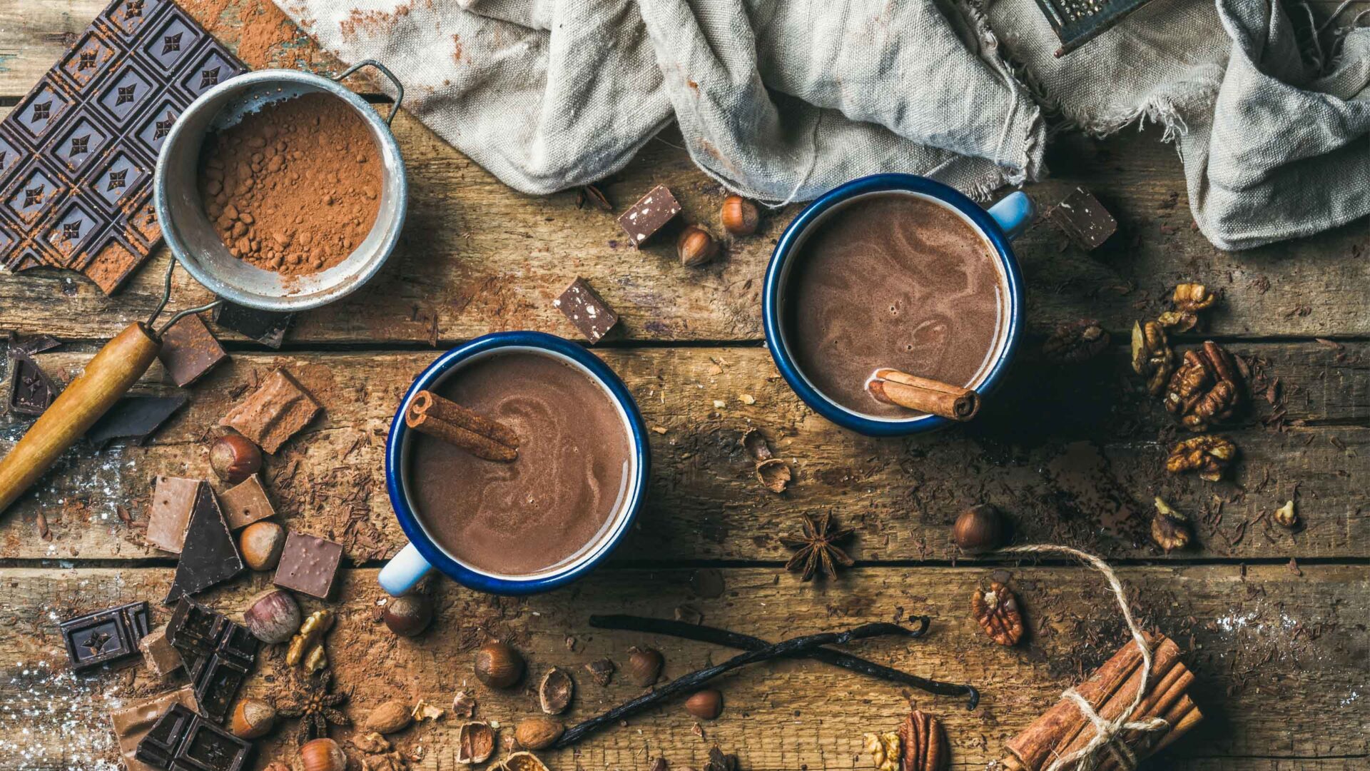 Het geheim van de perfecte warme chocolademelk