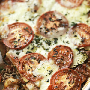 lasagne zonder pasta